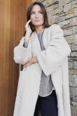 Norbury Japanese Duster Coat Stone /20=